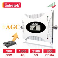 Lintratek 셀룰러 GSM 신호 증폭기,2G 900 3G 2100 4G LTE 180