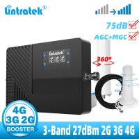 Lintratek 셀룰러 증폭기,2G,3G,4G LTE 신호 부스터,900 1800 210