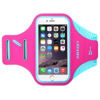 Haissky 5.0 인치 러닝 스포츠 Armbands For iPhone 12 13 미니