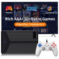 조이스틱 에뮬레이션 하드 게임 드라이브 하이퍼 베이스 믹스 PS4 PS3 PS2 WII WIIU Retrobat Launchbox Playnite 3 게임 시스템 3D AAA PC