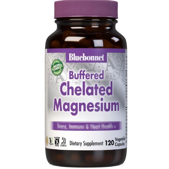 블루보넷 버퍼드 킬레이트 마그네슘120 베지캡슐