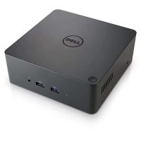 Dell TB16 썬더볼트 3 (USB-C) 도킹 스테이션, 180W 어댑터, 블랙, 모델: 452-BCNP