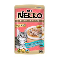 네코 그레이비 참치 토핑 새우 파우치 70g