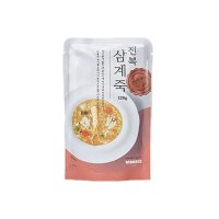 원더푸드 전복 삼계죽 120g 반려동물 보양식