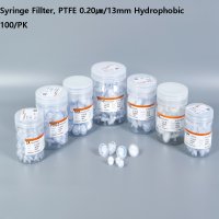 PTFE 소수성 시린지 필터 0.20㎛/13mm Hydrophobic 100PK