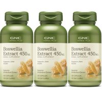 GNC 보스웰리아 Boswellia 추출물 450mg 100캡슐 3팩