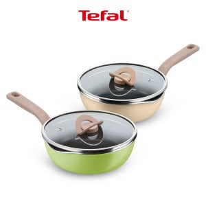 [2종세트] 테팔 인덕션 티타늄 1X 원픽냄비팬 22cm+24cm