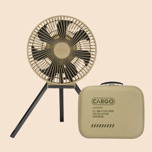 카고컨테이너 캠핑 선풍기 멀티팬 L 라지 캠핑용 무선 서큘레이터 베이지