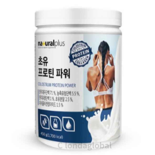 <b>내츄럴플러스</b> 초유 <b>프로틴</b> 파워 유청 <b>단백질</b> 450g