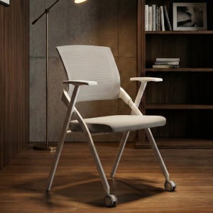 린백토리 포커스 LTY100S 학생 바퀴없는 허리 편한 공부 책상 사무실 회의실 접이식 메쉬 의자