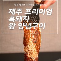 제주흑돼지캠핑고기 양념구이 2.4kg