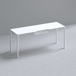 209애비뉴 제로데스크 에보 멀티 1800x600mm, 화이트+화이트