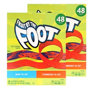 후룻 프룻 바이 더 풋 21g X 48개 코스트코 번들 2박스 테이프 과일 젤리
