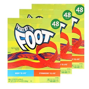 후룻 프룻 바이 더 풋 21g X 48개 코스트코 번들 3박스 테이프 과일 젤리