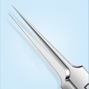 피지뽑는핀셋 인그로운헤어핀셋 쪽집게 족집게 일자형