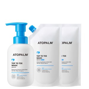 아토팜 탑투토워시 200ml+리필 250mlx2개 샴푸+바디워시 올인원