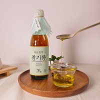 요맛애 고소한 저온압착 수제 참기름 350ml 당일착유 통깨 진한맛