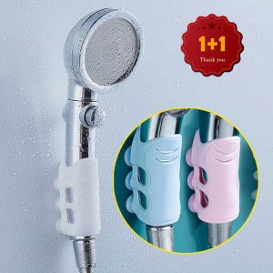 욕실 문어발 샤워기거치대 무타공 빨판 샤워기헤드홀더 걸이