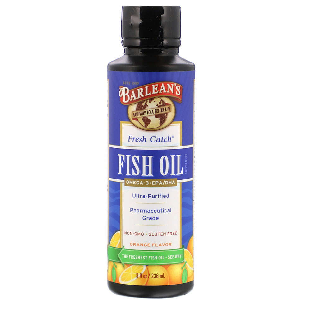 발린스 <b>프레쉬 캐치 피쉬 오일</b> 오메가 3 Epa Dha 236Ml Barleans