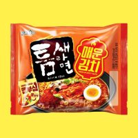 팔도 틈새라면 매운김치 120g 8봉지 김치라면