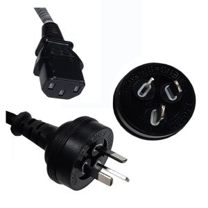 중국 호주 외국 3구 전원코드 전기 AC파워코드 전원케이블 1.9M