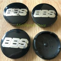 휠캡BBS 휠 센터 캡 합금 허브 블랙 실버 56mm 4 개