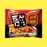 팔도 틈새라면 고기짬뽕 120g 24봉지 매운라면