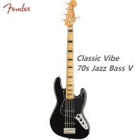 펜더 스콰이어 클래식바이브 70년대 재즈 베이스기타 V 블랙 Classic Vibe 70s Jazz Bass V