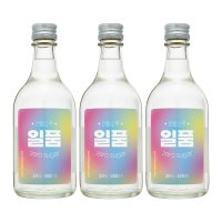 안동소주일품 제로슈거 제로소주 25도 350mlx3병 일품소주