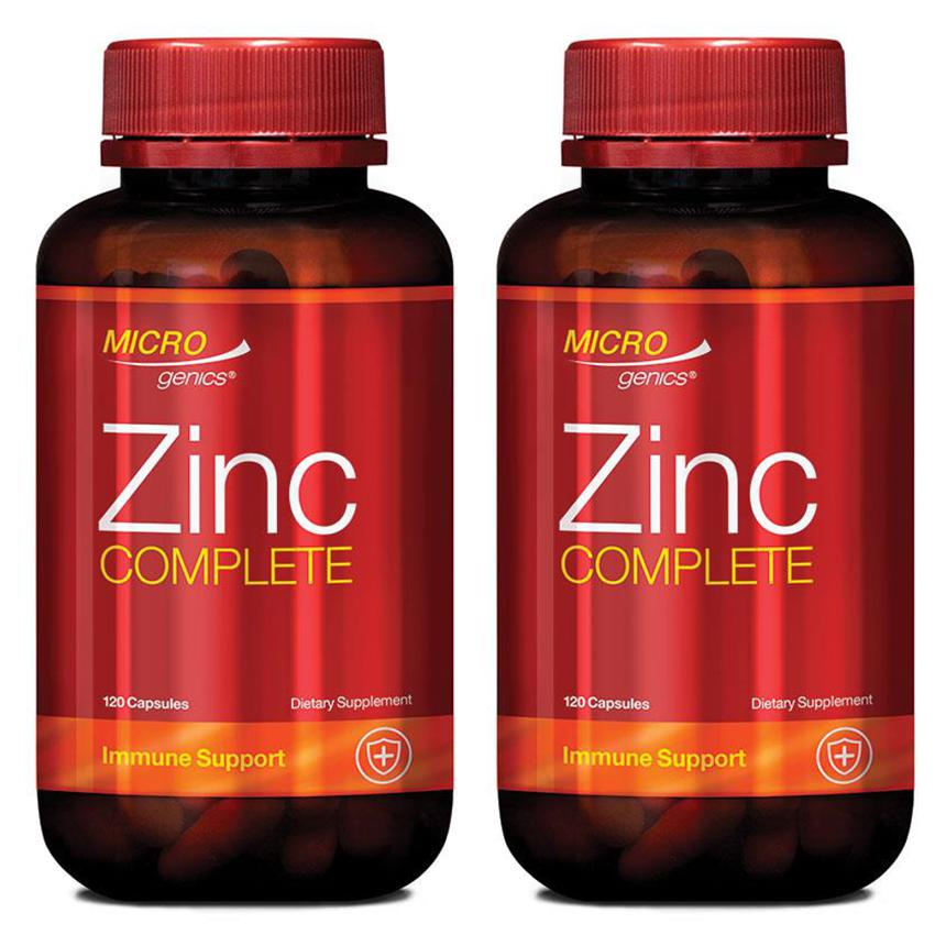 <b>마이크로제닉스</b> 징크 컴플릿 120 캡 <b>Micro</b> Genics Zinc Co Lyr 2개
