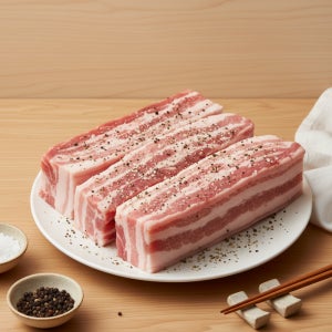 유비푸드 듀록 통삼겹살 시즈닝 1kg