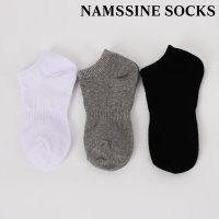 (NAMSSINE SOCKS) 남씨네 여자 스포츠 발목 스니커즈 양말 5켤레