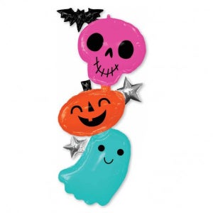 [아나그램] Anagram 칼라풀 할로윈 캐릭터스 은박풍선