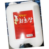 실장님 회초장 13kg 움트리 말통 초장 업소용 초고추장