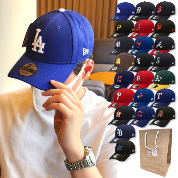 [백화점판] 뉴에라 모자 볼캡 MLB 야구 남자 남성 커플 대두 핀치히터 선물포장