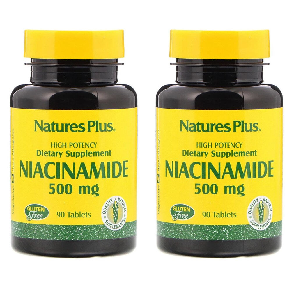 <b>네이처스플러스</b> Niacinamide 500Mg 하이 포텐90정 2개 <b>네이처스 플러스</b>