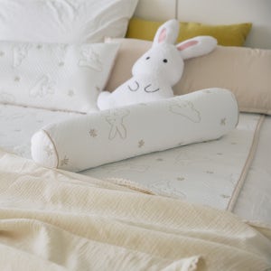 베베데코 히말라야 듀라론 냉감 아기 롱쿠션 유아 바디필로우 럭키래빗 세트 12x60