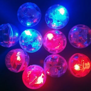 파스텔클레이 LED 터치 램프 불빛 발광볼 10개입