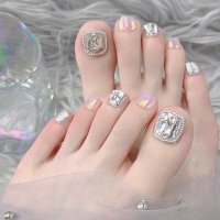 pedicure tips set 발톱네일아트 패디큐어팁