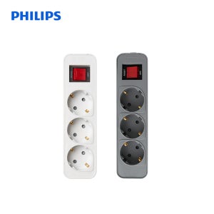 필립스 고용량 멀티탭 안전 접지 과부하차단 워크탭 3구 1.5m