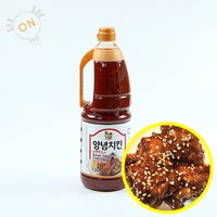 청우 양념치킨소스 2.1KG 순한맛 떡꽂이 치킨팝콘 소스