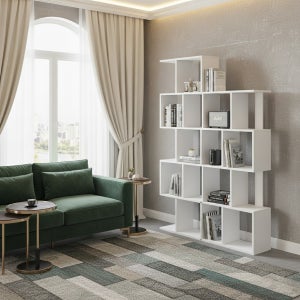 퍼즐책장 선반 수납장 진열장 책꽂이 공간분리 파티션