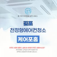 김포 천정형에어컨청소 시스템 스탠드 벽걸이 에어컨청소