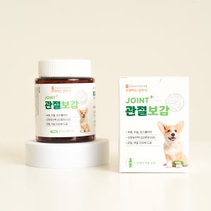 보약먹는강아지 관절 영양제 슬개골 탈구 무릎 고관절 케어 관절보감