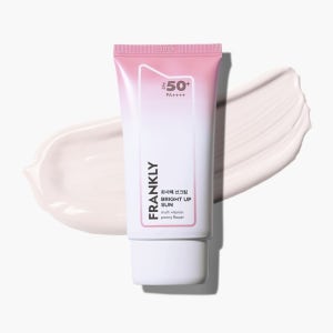 프랭클리 화사해 선크림 SPF 50 파데프리 혼합자차 유분기없는 톤업 비비 선크림 50mL