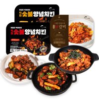 까칠한박여사의 꼬끼오 대전! 직화 숯불 양념치킨 350g 매운맛 순한맛 진짜 춘천 닭갈비 500g