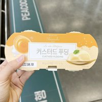 피코크 마몰로 커스터드푸딩 180g x 2개