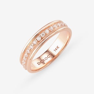 14k 18k 볼륨 로레트 큐빅 반지