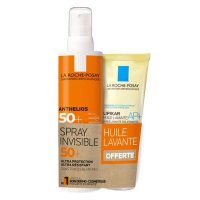 라로슈포제 안뗄리오스 선 스프레이 SPF50 200ml + 클렌징 오일 100ml