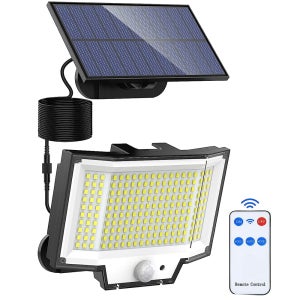 라이프엔 3D 와이드 200구 정원등 LED 태양광 가로등 태양열 야외조명